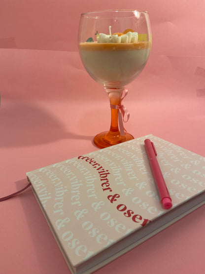 Bougie parfumée dans une tasse coupe - summer– Vanille Fleurie